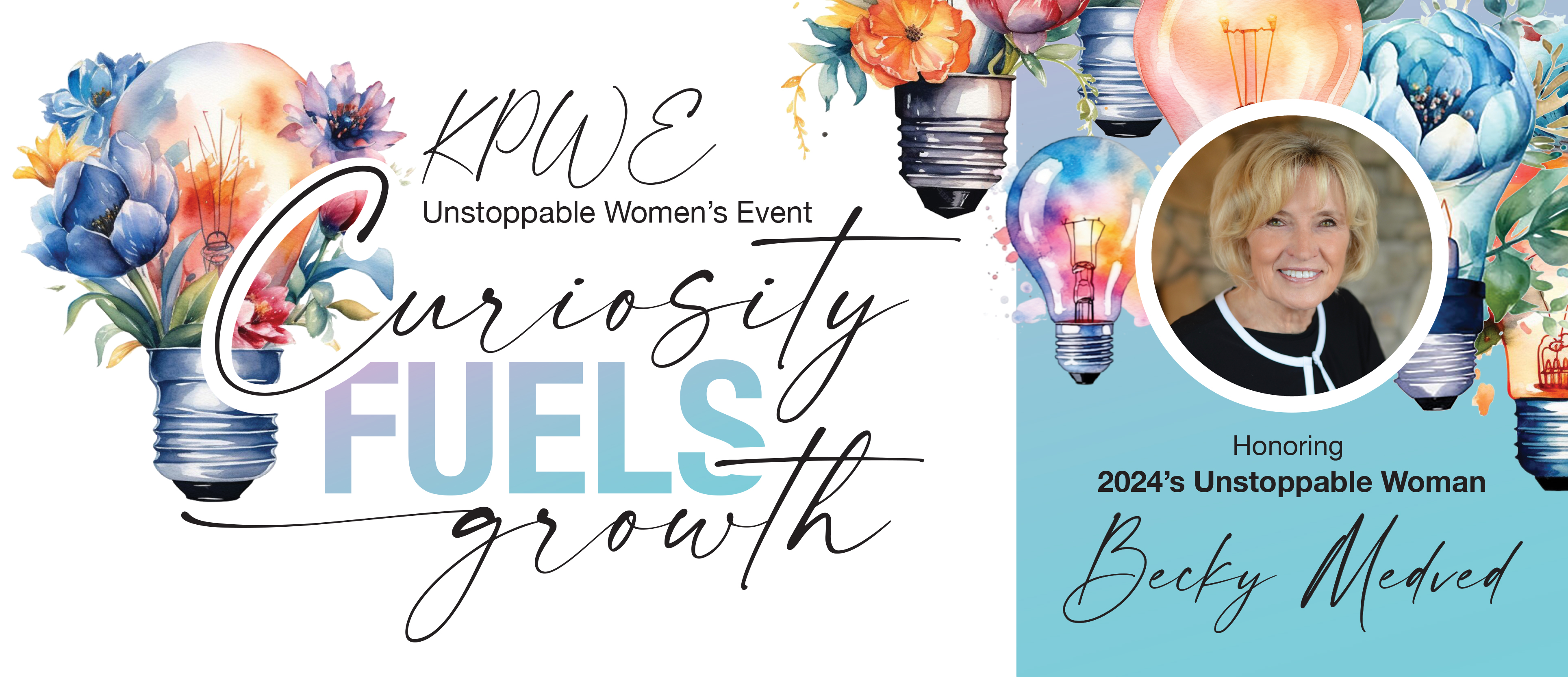 KPWE 2024 Unstoppable Women's Event Graphic